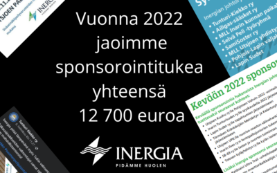 Syksyn sponsorointihaku on käynnissä – hae 29.9.2023 mennessä